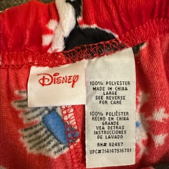 Disney store Red Mickey Mouse Pajama Bottoms
Used in great condition - Picture 2 of 6